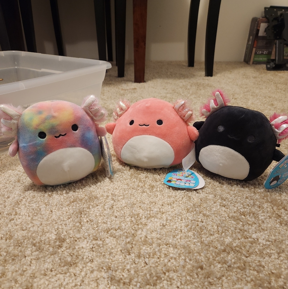 Axolotl Squishmallow Bundle